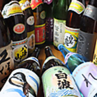 銘柄焼酎,梅酒3000本以上