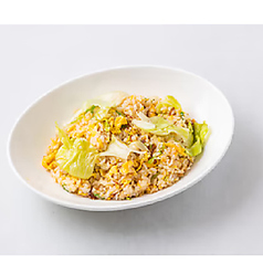 カフェの本気レタスチャーハン
