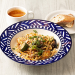 ボロネーゼパスタランチ!牛肉と野菜がベストマッチ!