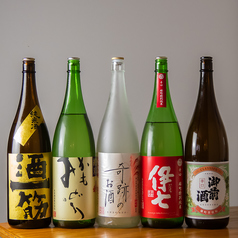 日本酒は倉敷地酒が主役！10種以上を常備、特選酒も♪