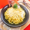 料理メニュー写真 ＜オススメ＞渡り蟹と蟹味噌のカニボナーラ
