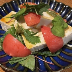 トマ豆腐のカプレーゼ