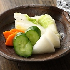 旬の彩りお新香盛り合わせ