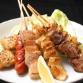 料理メニュー写真&nbsp;おまかせ串盛り合わせ(6本)