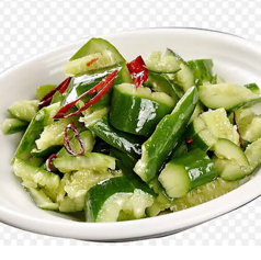 キュウリの冷菜 