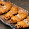 料理メニュー写真&nbsp;【揚げ物】手羽先揚げ　4本<味噌たれ>
