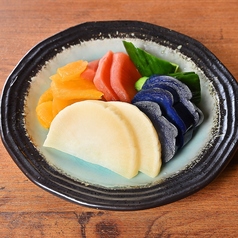 漬物盛り合わせ