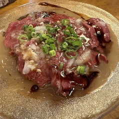 馬肉のカルパッチョ