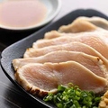 料理メニュー写真&nbsp;胸肉のたたき