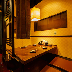 ご家族でのご利用に嬉しい掘りごたつ席◎