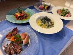 トラットリアjマリーナのコース写真