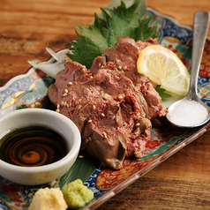 地鶏レバ刺し