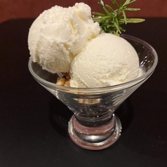 バニラアイス