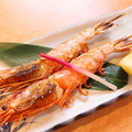 料理メニュー写真&nbsp;エビ 塩焼き 2本