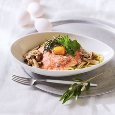 牛肉月見明太とろろ