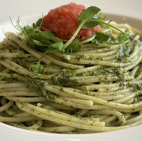 平日のランチは気軽に立ち寄れるパスタ屋さん♪広々とした店内は小さなお子様にも◎