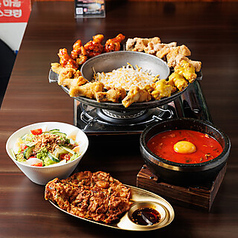 韓国路地裏食堂「カントンの思い出」名古屋大須店のコース写真