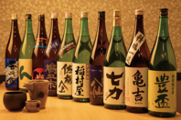 豊富な日本酒・焼酎を取り揃えております