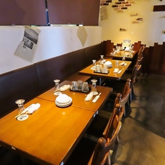 【テーブル席】家族や友人との集まりに。