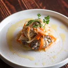 牡蠣のカルピオーネ