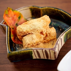 揚げ餅きなこ ~自家製黒蜜がけ