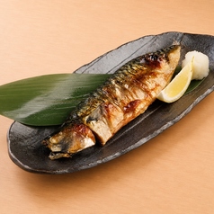 サバ塩焼き/ソーセージ鉄板焼き
