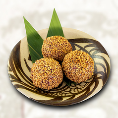 紅芋の胡麻団子(3個)
