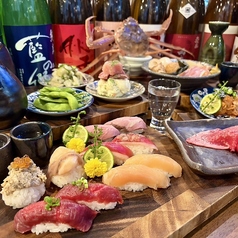 秋葉原 肉寿司のコース写真