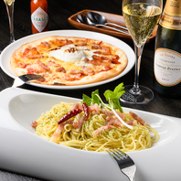 厳選素材を使用した多様なメニューをご用意◎