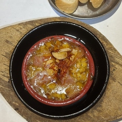 バターコーンのアヒージョ