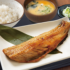 【特選魚定食】縞ほっけ定食