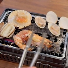 お得!海鮮浜焼き4種盛り(2人前)