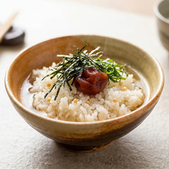 梅茶漬け