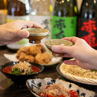 こだわりの日本酒と逸品料理