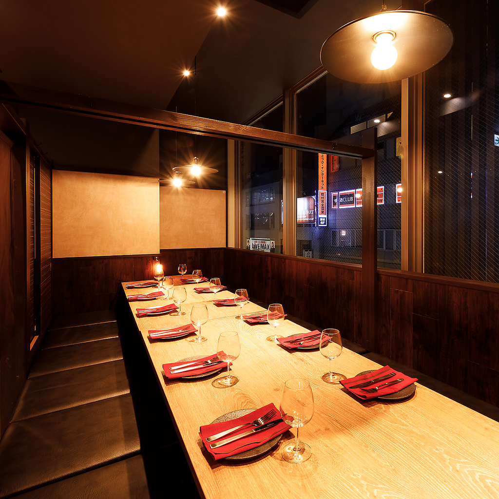 少人数様から団体様まで皆様個室でご案内致します！川越での各種ご宴会にオススメです。