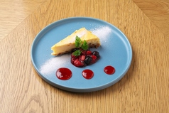 自家製ベイクドチーズケーキ