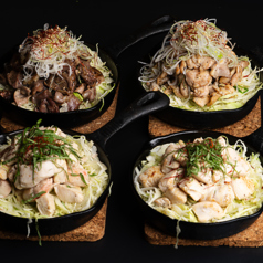 【肉2倍盛り】メガ盛り鉄板焼き鳥 豪快焼き（もも・MIX・胸肉）