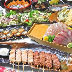 焼き鳥の郷土居酒屋 白龍のコース写真