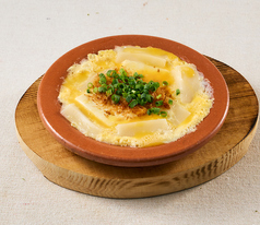 出汁香るおもちの玉子とじ