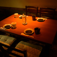 テーブル席も多数ご用意