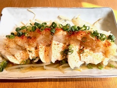 蒸し鶏のおろしポン酢かけ