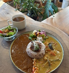 2種あいがけカレー