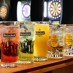 ドリンク各種豊富にご用意！インスタ映え◎