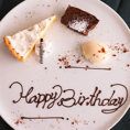 記念日・誕生日に【スペシャルデザートプレート】プレゼント♪