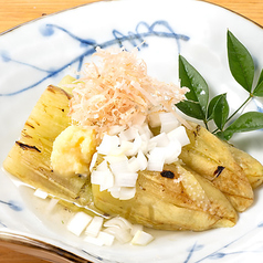 【野菜】焼き茄子おかかがけ