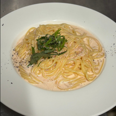 明太子クリームパスタ