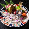 料理メニュー写真&nbsp;カワハギ活造り