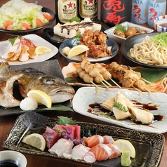 炉端とホルモンと串焼きとおでん とっとっと 梅田お初天神店のコース写真