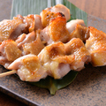料理メニュー写真 コーチンもも串
