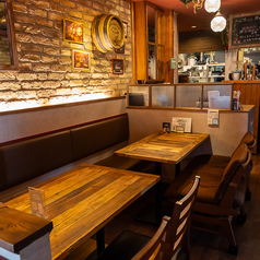 広々テーブル席で団体様やご家族も大歓迎です♪